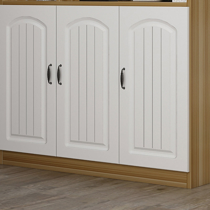 Modern Cabinet Water Resistant Wood Accent Cabinet with Doors