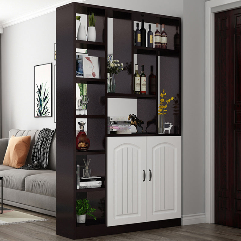 Modern Cabinet Water Resistant Wood Accent Cabinet with Doors