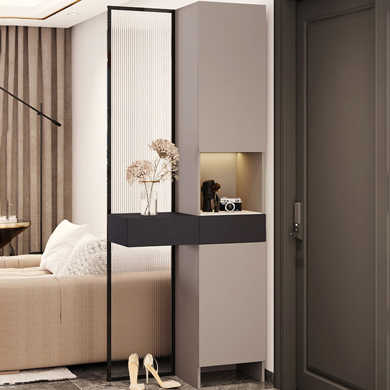 Modern Accent Cabinet Scratch Resistant and Stain Resistant Storage Cabinet with Doors