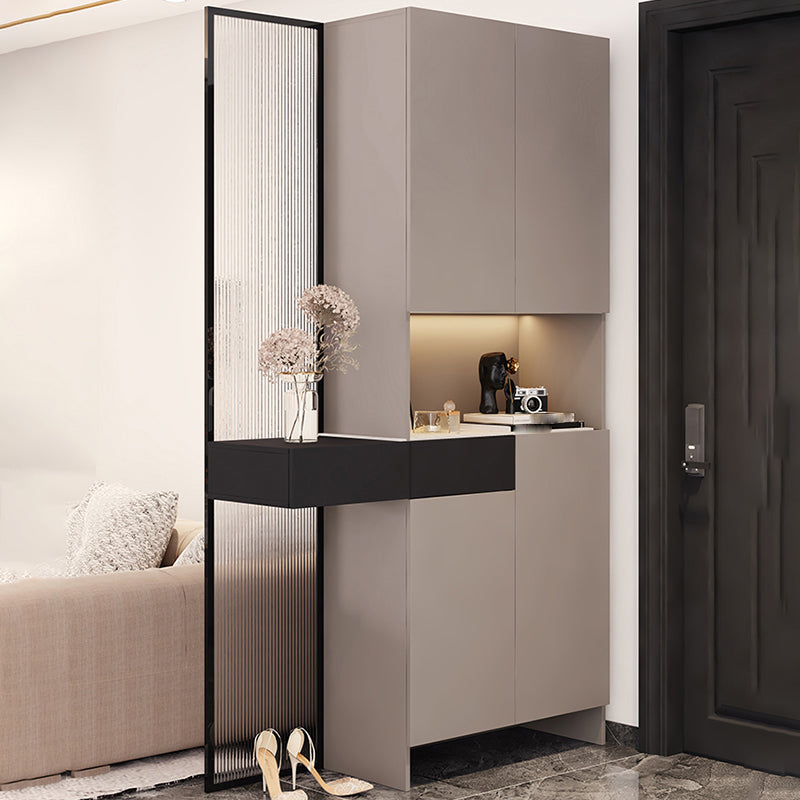 Modern Accent Cabinet Scratch Resistant and Stain Resistant Storage Cabinet with Doors
