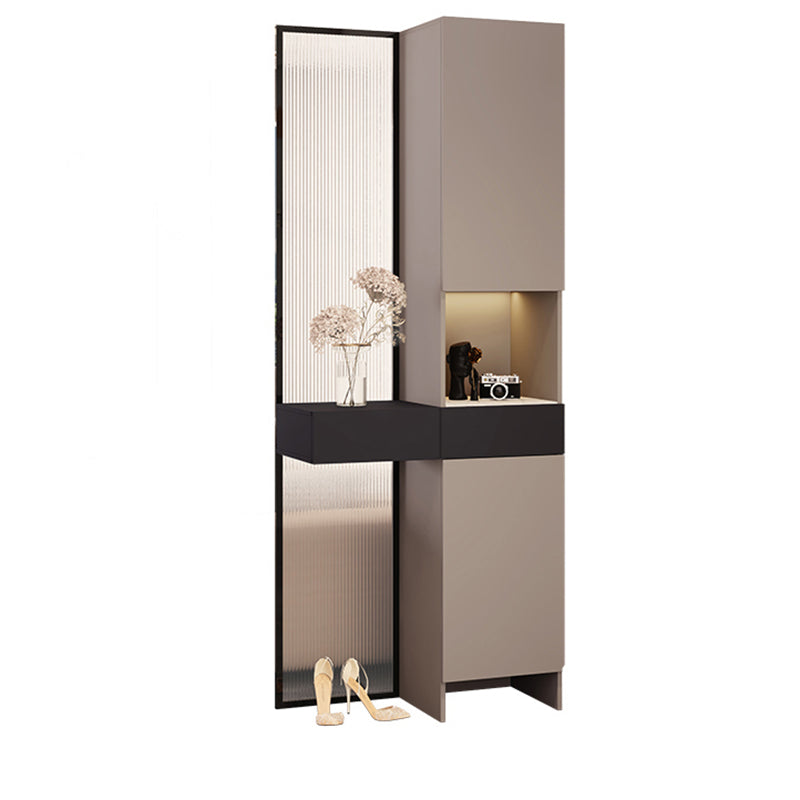 Modern Accent Cabinet Scratch Resistant and Stain Resistant Storage Cabinet with Doors
