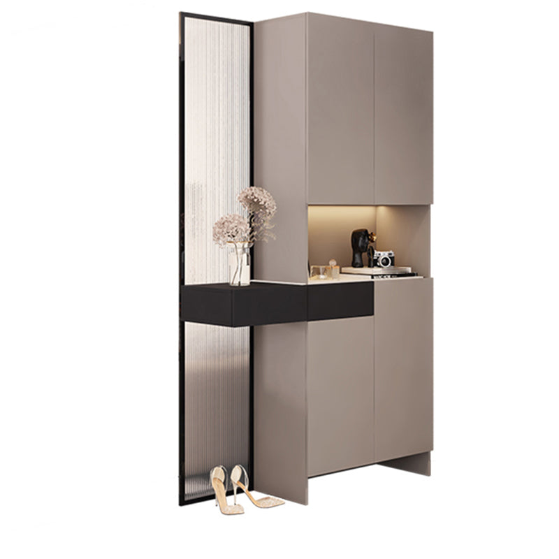 Modern Accent Cabinet Scratch Resistant and Stain Resistant Storage Cabinet with Doors