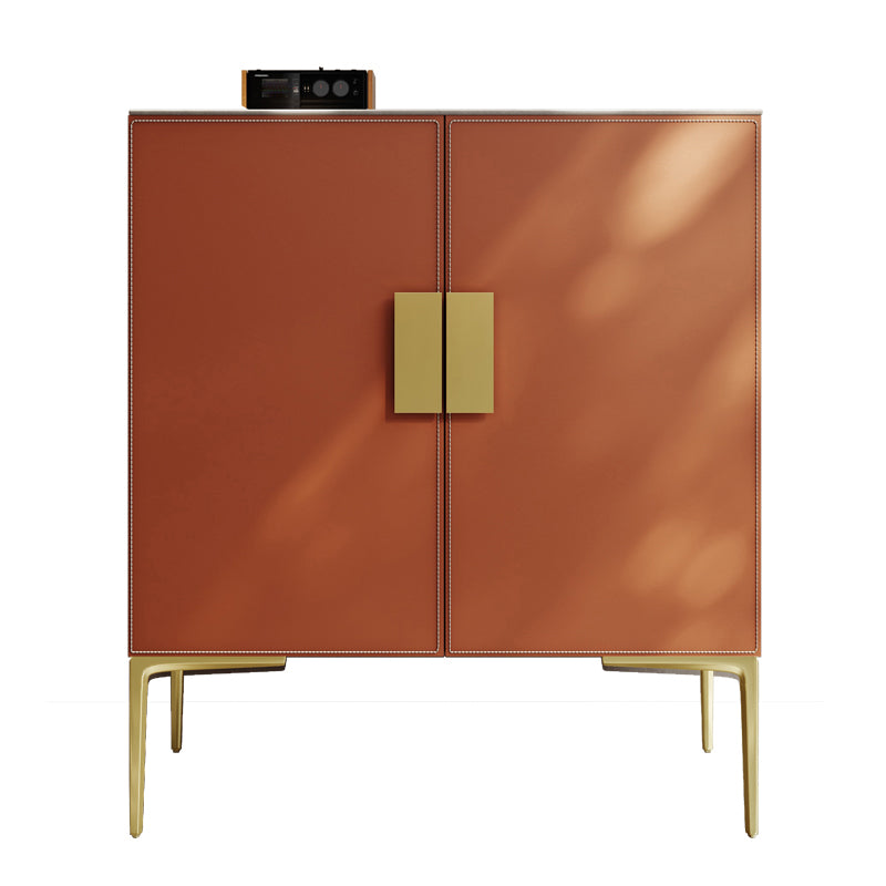 Orange Cabinet Standard 33.46" Tall Accent Cabinet with Doors