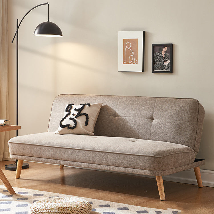 Contemporary Sofa Bed Linen Sofa without Arm 70.87" Long for Living Room