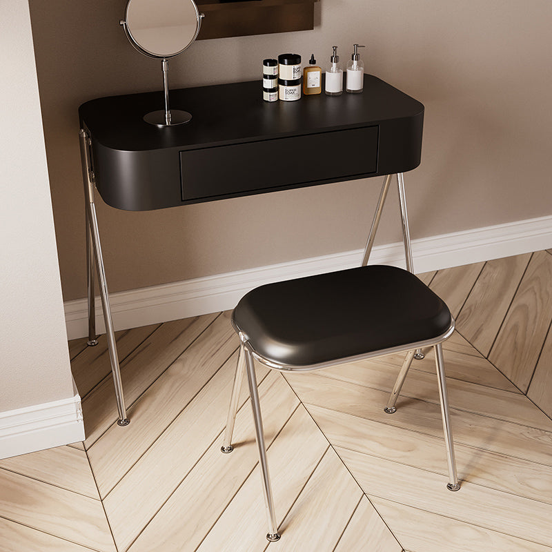 15" Wide Contemporary Make-up Vanity Wooden Dressing Table with Drawer