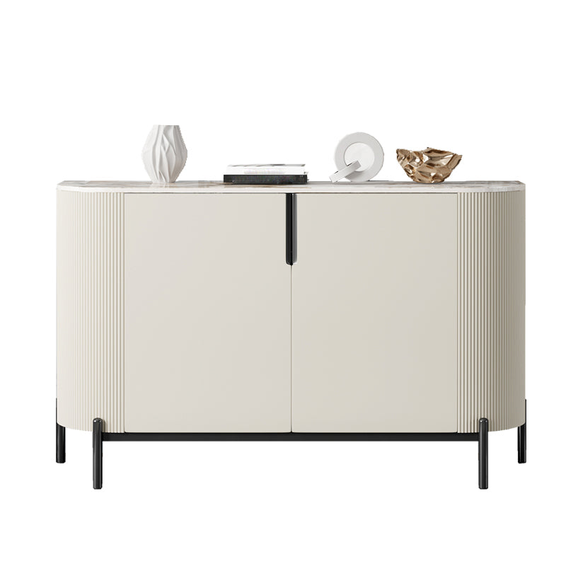 Designer Rectangle Accent Cabinet Bar Pulls Accent Cabinet with Drawer