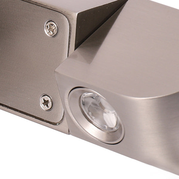 Modern Metal Wall Sconces Rectangle Shape Wall Light for Bedroom