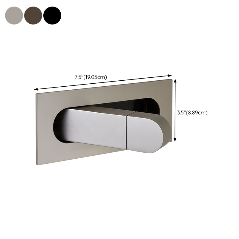 Modern Metal Wall Sconces Rectangle Shape Wall Light for Bedroom