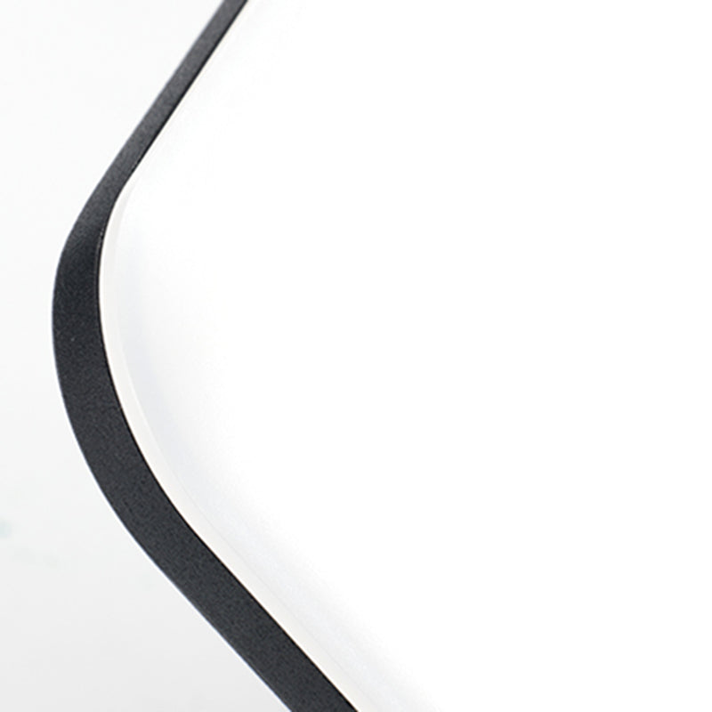 Modern Metal Wall Sconce LED Geometric Shape Wall Light with Acrylic Shade for Courtyard