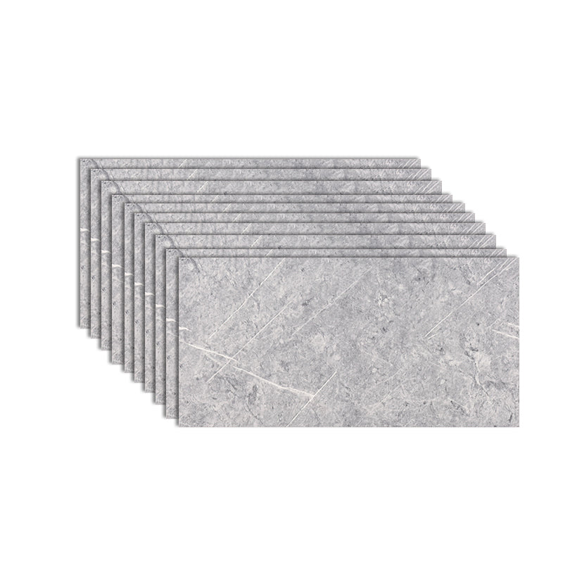 Modern Waterproof Marbling Tin Backsplash Peel and Stick Indoor Wallboard