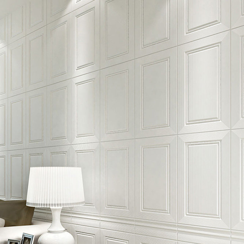 Modern Waterproof 3D Wainscoting Peel and Stick Indoor Wallboard