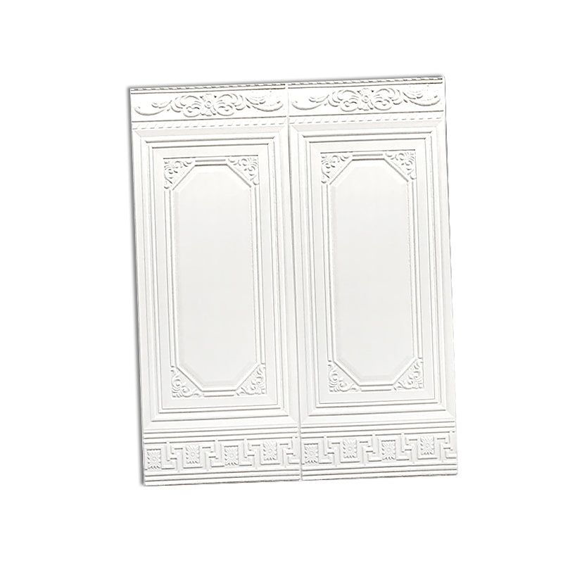 Contemporary Waterproof Wainscoting Peel and Stick Indoor Wallboard