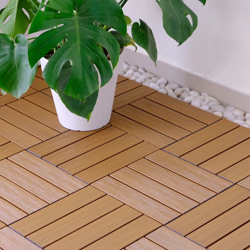 Interlocking Patio Flooring Tiles Composite Patio Flooring Tiles for Outdoor
