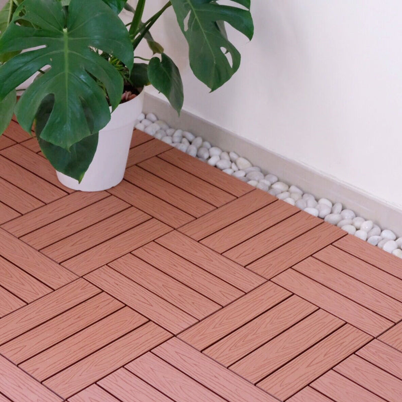Interlocking Patio Flooring Tiles Composite Patio Flooring Tiles for Outdoor