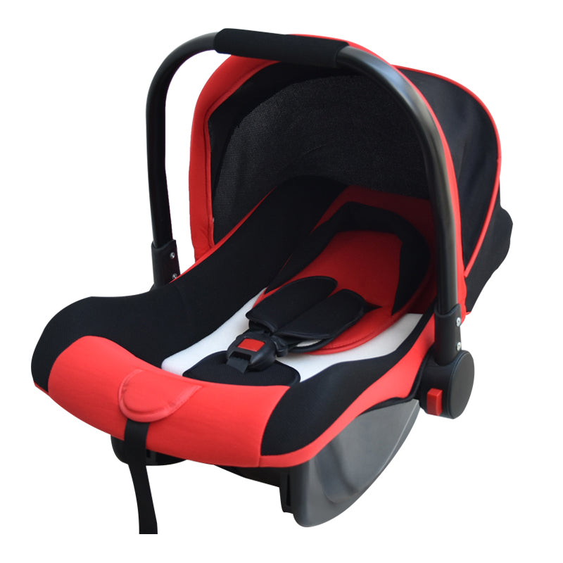 Portable Rectangle Crib Cradle Metal Moses Basket with Upholstered for Baby
