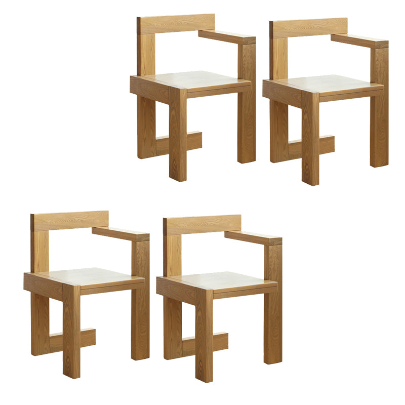 Dining Room Arm Dining Chair Home Open Back Dining Side Chair