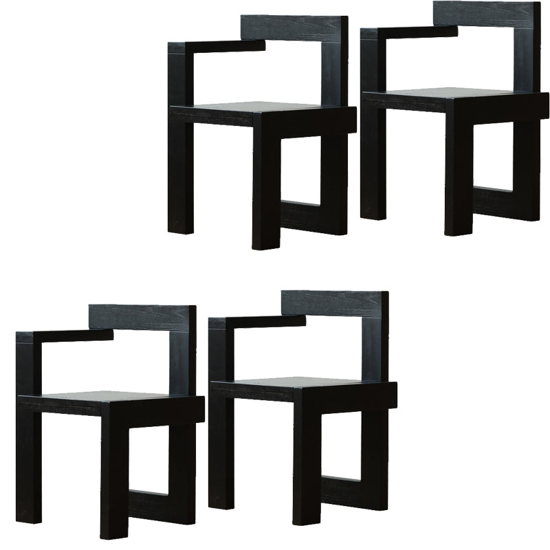 Dining Room Arm Dining Chair Home Open Back Dining Side Chair