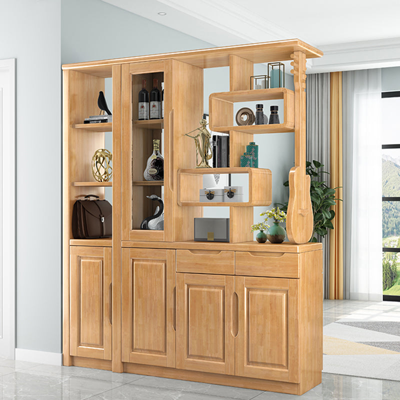 Contemporary 14.96" Wide Cabinet Wood Accent Cabinet with Drawers