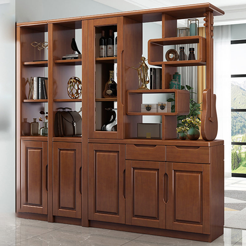 Contemporary 14.96" Wide Cabinet Wood Accent Cabinet with Drawers