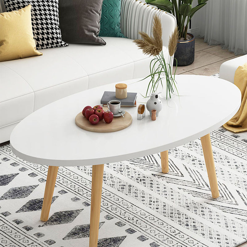 Country Farmhouse Coffee Table Folding Wooden Coffee Cocktail Table