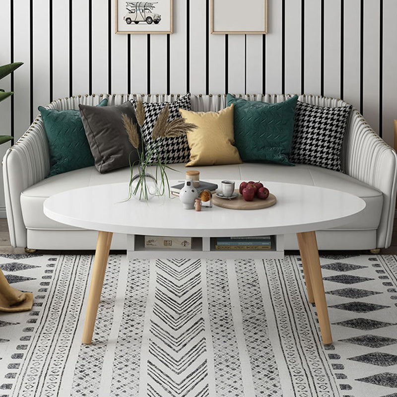 Country Farmhouse Coffee Table Folding Wooden Coffee Cocktail Table