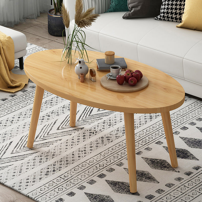 Country Farmhouse Coffee Table Folding Wooden Coffee Cocktail Table