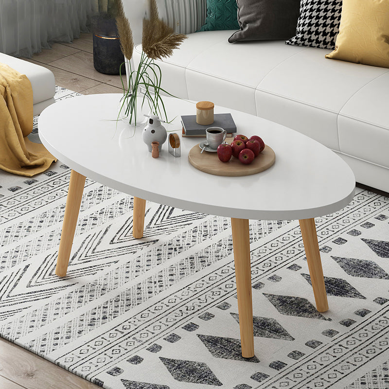 Country Farmhouse Coffee Table Folding Wooden Coffee Cocktail Table