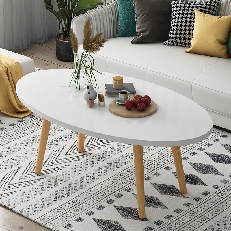 Country Farmhouse Coffee Table Folding Wooden Coffee Cocktail Table