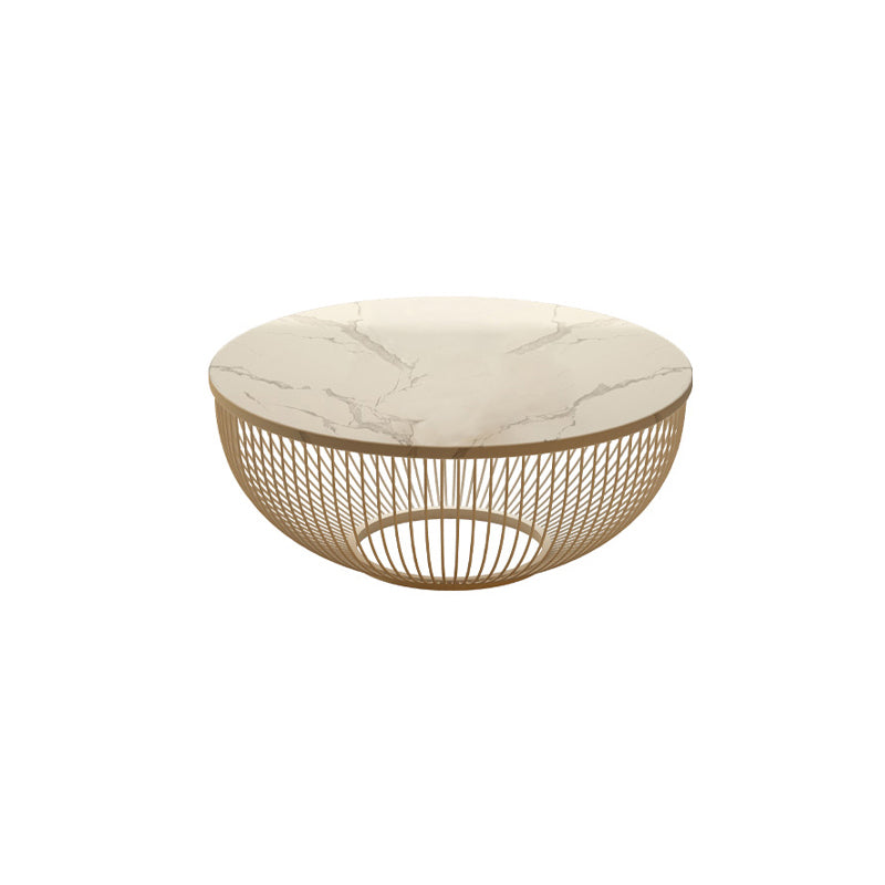 Simplicity Coffee Table White Coffee Cocktail Table with Storage