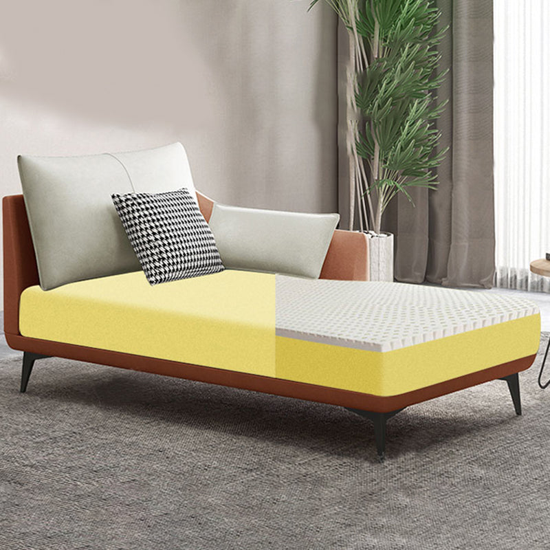 Modern Chaise Lounge Couch One Armed Chaise Lounge with Pillows