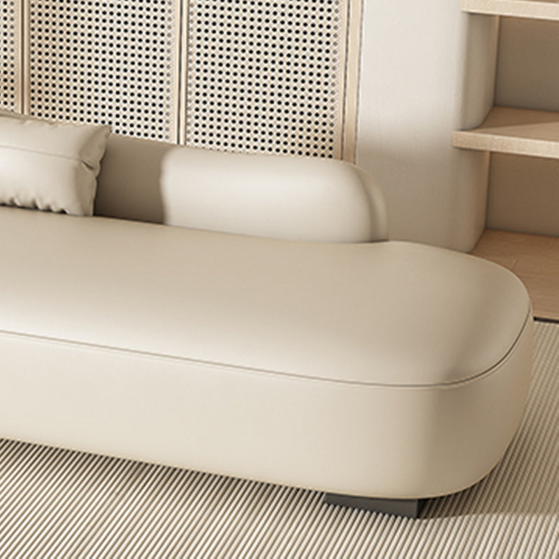Scandinavian Upholstered Chaise Lounge Couch Leather Chaise Lounge Chair