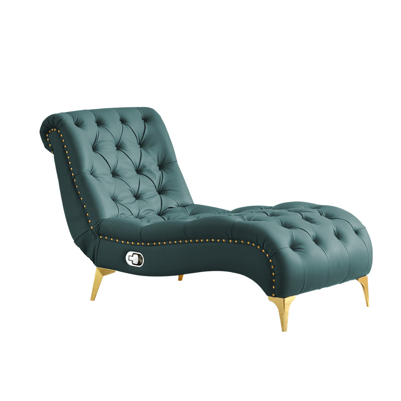 Modern Upholstered Chaise Lounge Couch Armless Chaise Lounge Chair