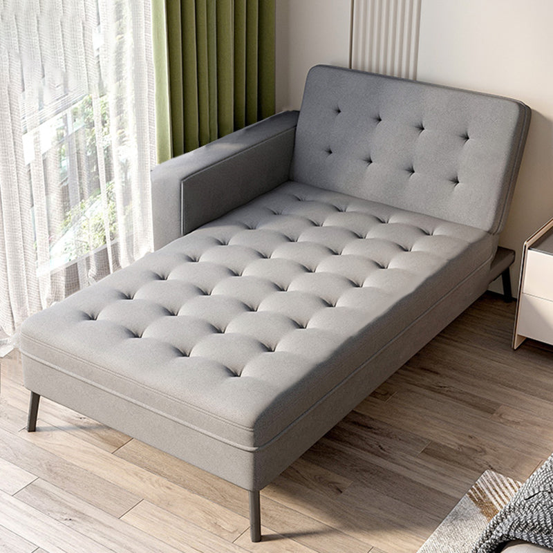 Modern Chaise Lounge Adjustable Chaise Lounge Couch  with Legs