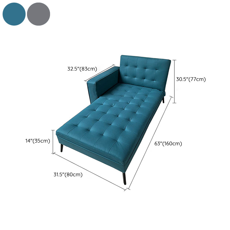 Modern Chaise Lounge Adjustable Chaise Lounge Couch  with Legs
