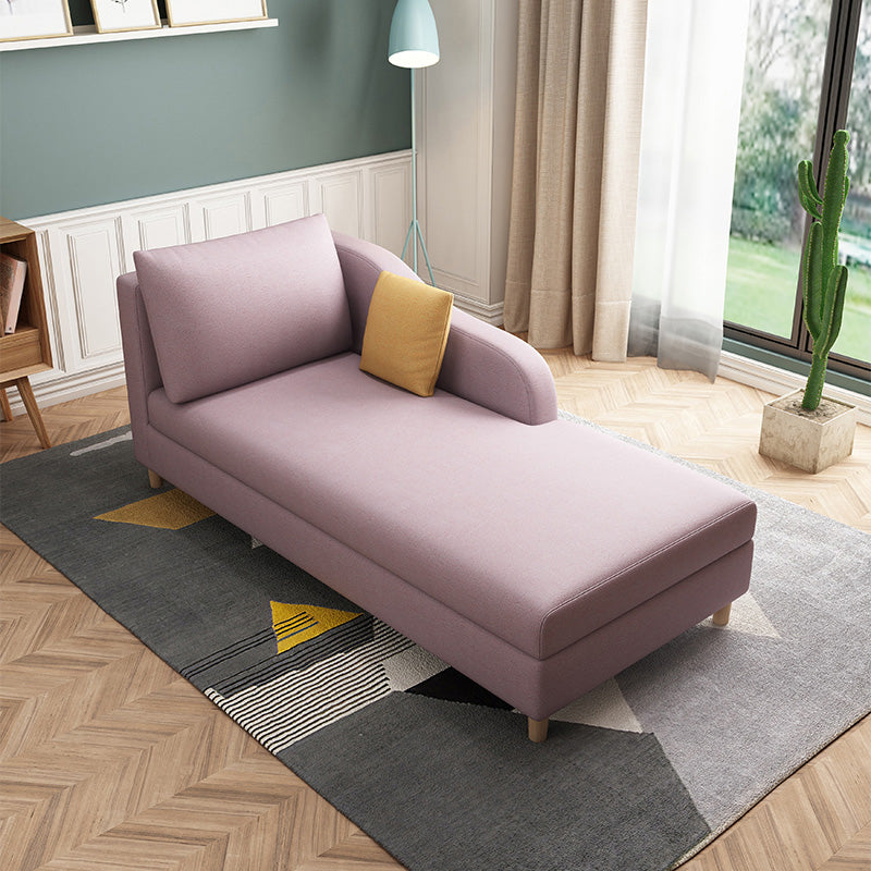 Scandinavian Chaise Lounge Chair One Armed Chaise for Living Room