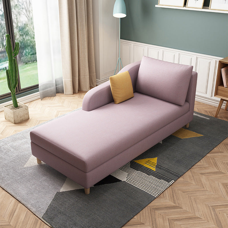 Scandinavian Chaise Lounge Chair One Armed Chaise for Living Room