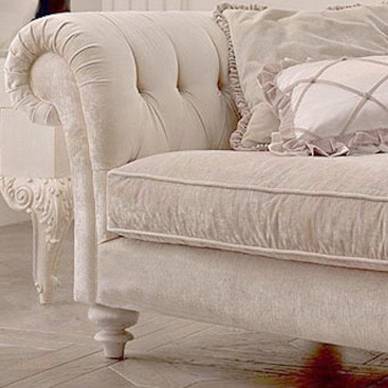 Scandinavian Upholstered Chaise Lounge Couch Fabric Chaise Lounge Chair