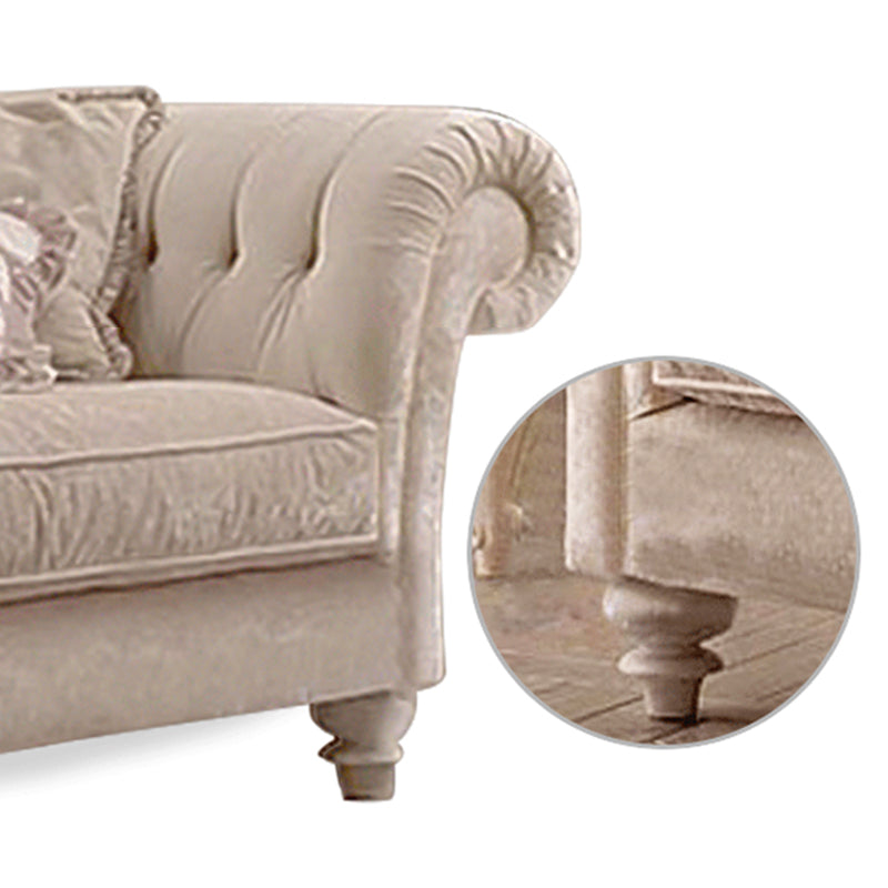 Scandinavian Upholstered Chaise Lounge Couch Fabric Chaise Lounge Chair