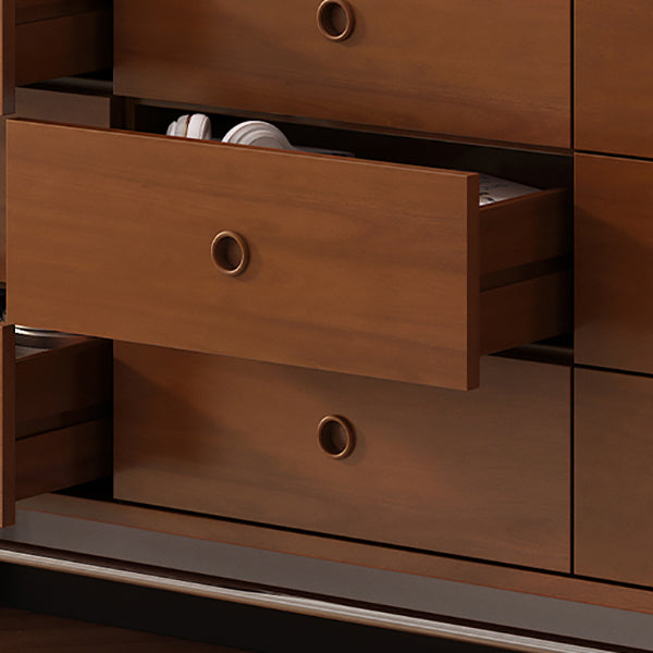 Solid Wood Storage Chest Modern Storage Chest Dresser with Drawers