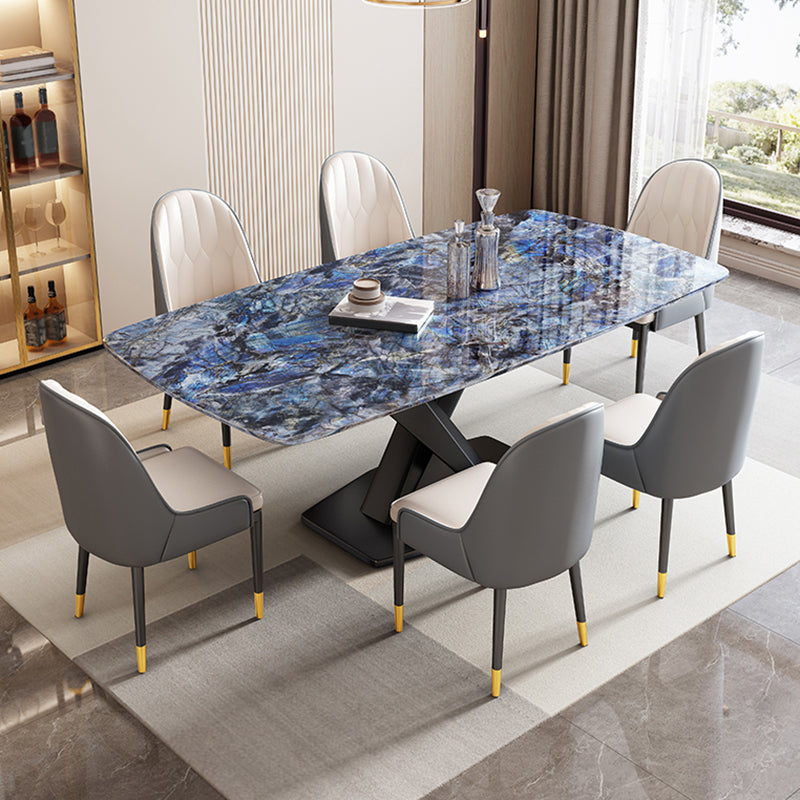 Pedestal Dining Table Modern Dining Table for Kitchen Dining Room