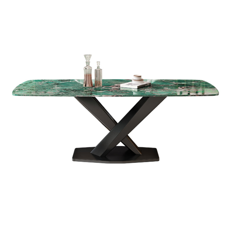 Pedestal Dining Table Modern Dining Table for Kitchen Dining Room