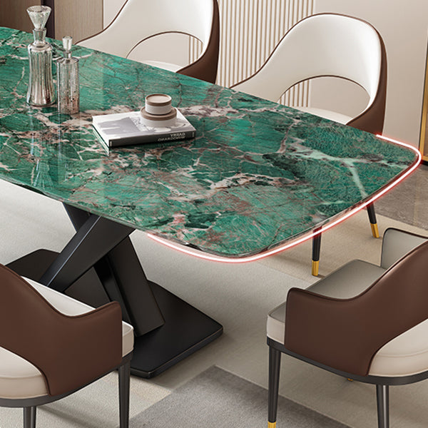 Pedestal Dining Table Modern Dining Table for Kitchen Dining Room