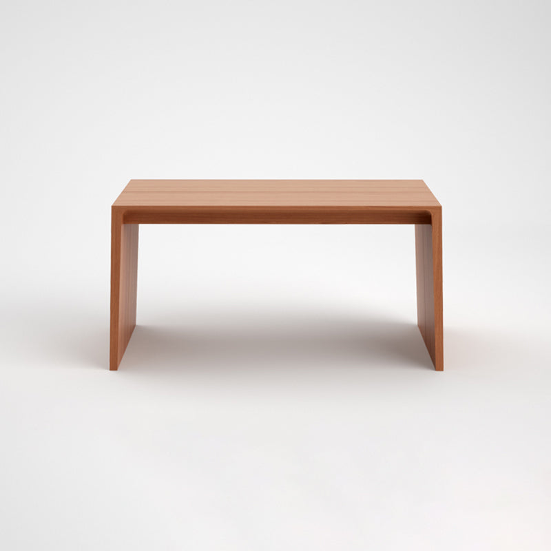 Solid Wood Dining Table Brown Dining Table for Kitchen Dining Room