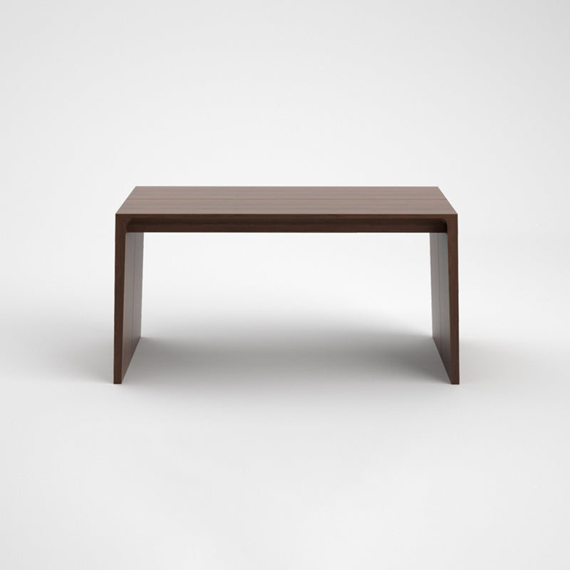 Solid Wood Dining Table Brown Dining Table for Kitchen Dining Room