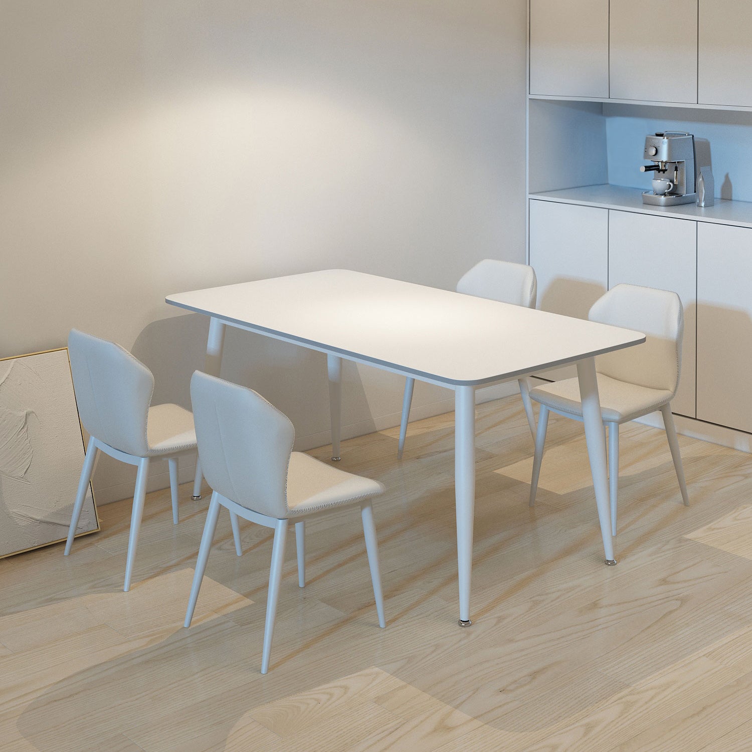 4 Legs Dinner Room Kitchen Table Rectangle Dining Room Table