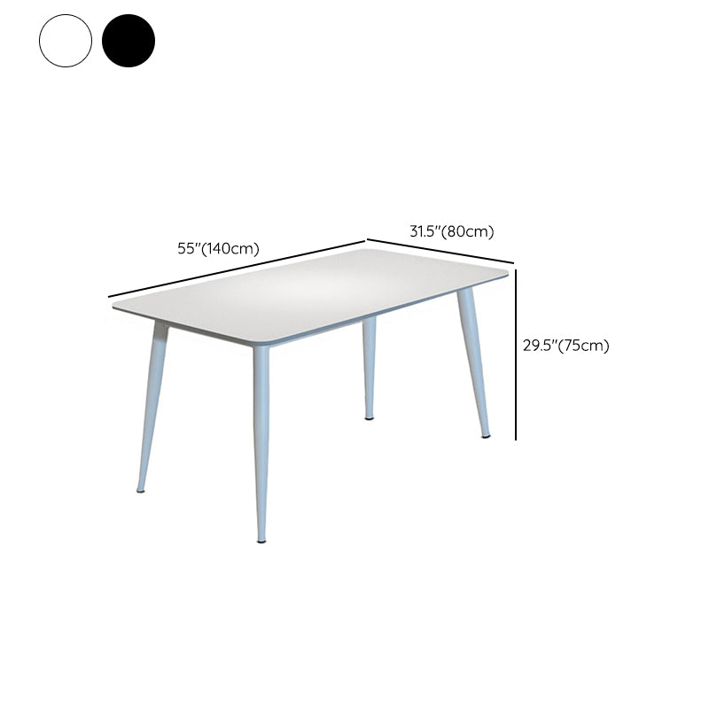 4 Legs Dinner Room Kitchen Table Rectangle Dining Room Table