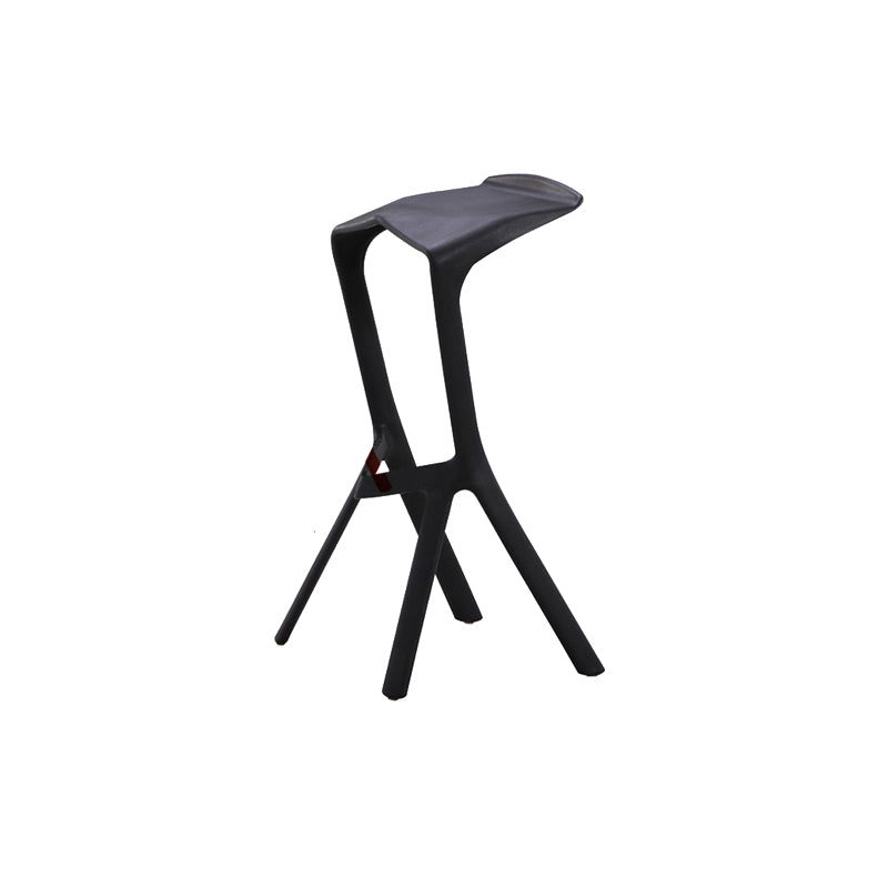 Backless Counter-height Stool Contemporary Plastic Bar & Counter Stool