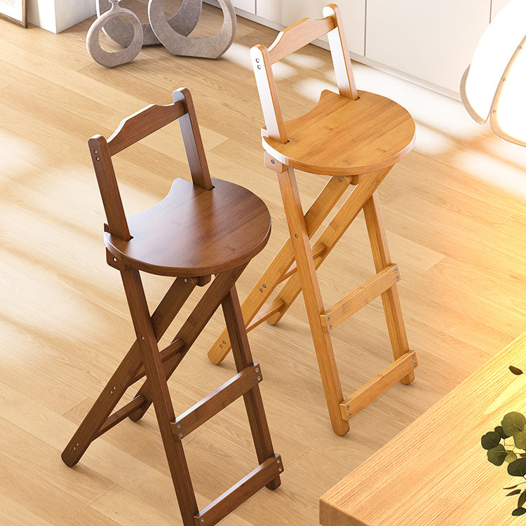 Contemporary Counter Chair Armless Counter-height Stool for Living Room
