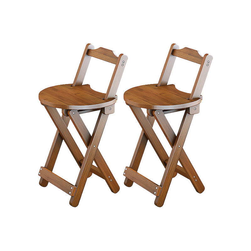 Contemporary Counter Chair Armless Counter-height Stool for Living Room