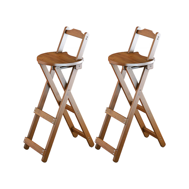 Contemporary Counter Chair Armless Counter-height Stool for Living Room